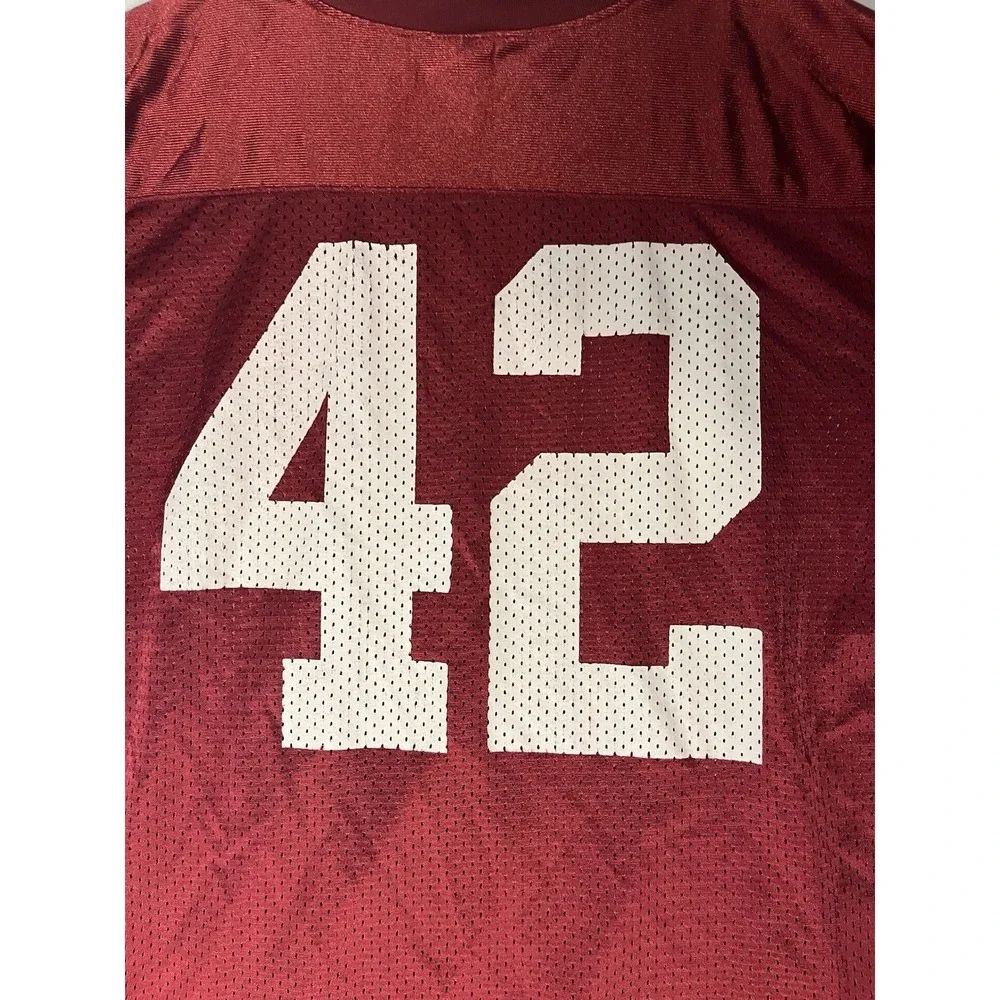 Nike Team Alabama Crimson Tide Football Jersey Youth Size Large16/18 Red #42